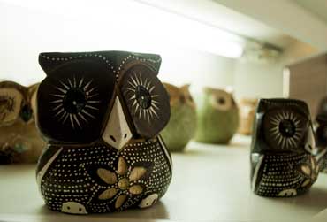 Eulen-Figuren zum sammeln