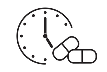 Rechtzeitig an die Medikamenteneinnahme denken