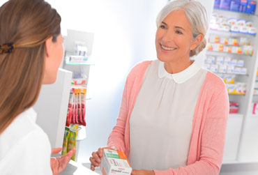 In der Apotheke fragen 