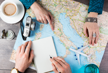 Planung des nächsten Urlaubs