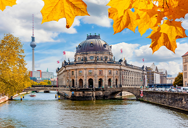 Museumsinsel Berlin im Herbstkleid